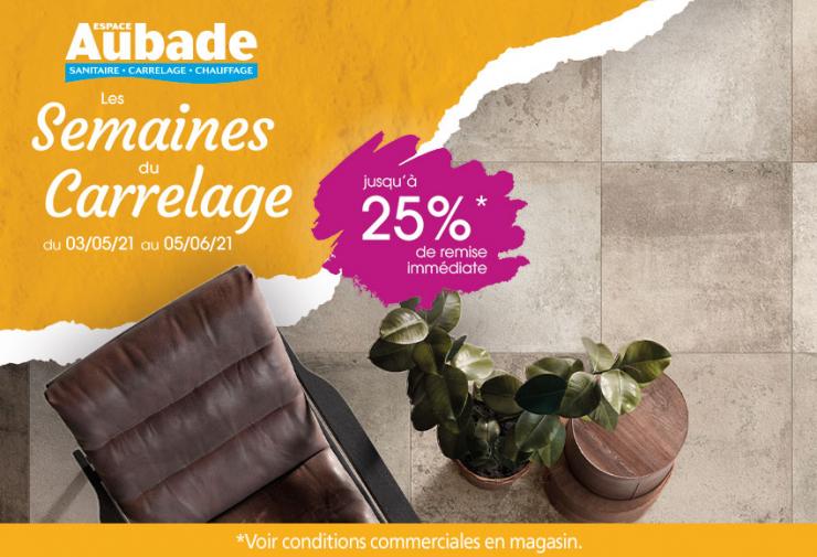 Les Semaines du Carrelage sont de retour !