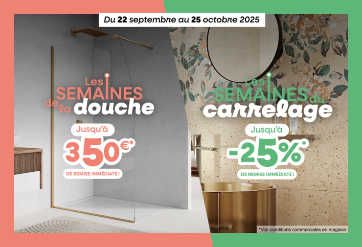Semaines du carrelage et de la douche 