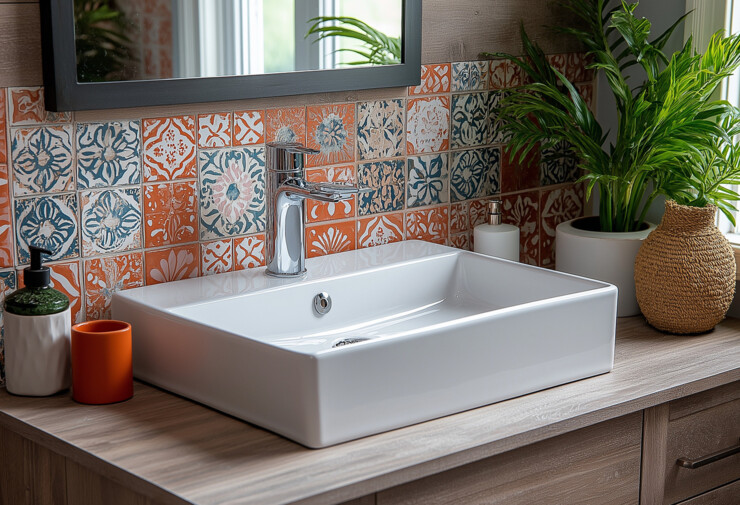 Carrelage imitation carreaux de ciment